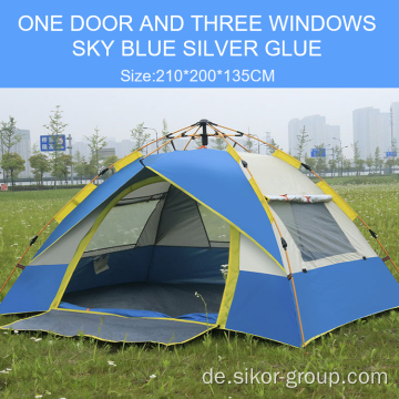 Qualität automatisch Pop-up-Camping-Zelt im Freien im Außenpop-up-Zelt für das Camping-wasserdichte Zelt im Freien
